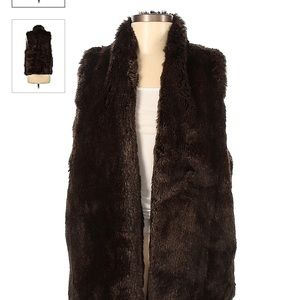 Tart collection faux fur vest